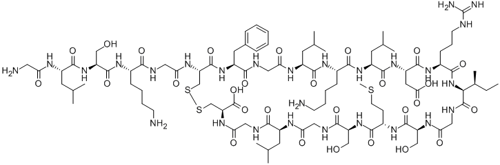 C-TYPE NATRIURETIC PEPTIDE (32-53) (HUMAN, PORCINE, RAT) CAS#: 127869-51-6