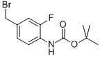 CARBAMIC ACID, [4-(BROMOMETHYL)-2-FLUOROPHENYL]-, 1,1-DIMETHYLETHYL ESTER CAS#: 323578-36-5