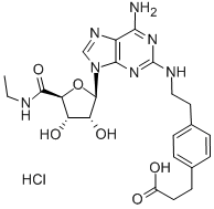 CGS-21680 HYDROCHLORIDE CAS#: 124182-57-6