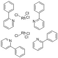 CHLOROBIS(2-PHENYLPYRIDINE)RHODIUM(III)& CAS#: 33915-80-9
