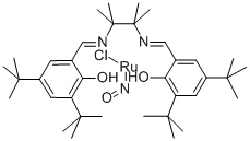 CHLORONITROSYL[N,N'-BIS(3,5-DI-TERT-BUTYLSALICYLIDENE)-1,1,2,2-TETRAMETHYLETHYLENEDIAMINATO]RUTHENIUM(IV) CAS#: 386761-71-3