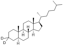 CHOLESTANE-3,3-D2 CAS#: 122241-86-5