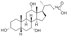 CHOLIC ACID, [CARBOXY-14C] CAS#: 32447-38-4