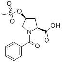 CIS-1-BENZOYL-4-MESYLOXY-L-PROLINE CAS#: 129155-63-1