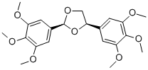 (+/-) CIS-2,5-BIS(3,4,5-TRIMETHOXYPHENYL)-1,3-DIOXOLANE CAS#: 116673-47-3