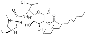 CLINDAMYCIN PALMITATE HYDROCHLORIDE CAS#: 36688-78-5