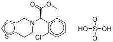 CLOPIDOGREL  RELATED  COMPOUND  C  (20 MG) (METHYL (-)-(R)-(O-CHLOROPHENYL)-6,7-DIHYDROTHIE-NO[3,2-C]PYRIDINE-5(4H)-ACETATE,  HYDROGEN SUL- FATE) CAS#: 120202-71-3