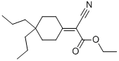 CYANO-(4,4-DIPROPYL-CYCLOHEXYLIDENE)-ACETIC ACID ETHYL ESTER CAS#: 130065-93-9
