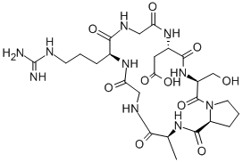 CYCLO(-GLY-ARG-GLY-ASP-SER-PRO-ALA) CAS#: 128857-77-2