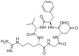 CYCLO(ARG-GLY-ASP-D-PHE-VAL) CAS#: 137813-35-5