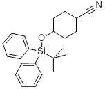 CYCLOHEXANECARBONITRILE, 4-[[(1,1-DIMETHYLETHYL)DIPHENYLSILYL]OXY]- CAS#: 141336-97-2