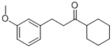 CYCLOHEXYL 2-(3-METHOXYPHENYL)ETHYL KETONE CAS#: 175234-19-2