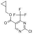CYCLOPROPYLMETHYL 2-CHLORO-4-(TRIFLUOROMETHYL)PYRIMIDINE-5-CARBOXYLATE CAS#: 175137-31-2