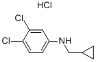 CYCLOPROPYLMETHYL-(3,4-DICHLORO-PHENYL)-AMINE HYDROCHLORIDE CAS#: 36178-61-7