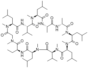 CYCLOSPORIN J CAS#: 121604-28-2