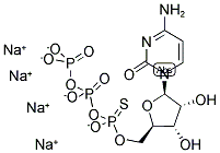 CYTIDINE-5'-O-(1-THIOTRIPHOSPHATE), RP-ISOMER SODIUM SALT CAS#: 118374-59-7