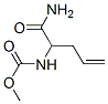Carbamic  acid,  [1-(aminocarbonyl)-3-butenyl]-,  methyl  ester  (9CI) CAS#: 145275-70-3
