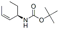 Carbamic acid, (1-ethyl-2-butenyl)-, 1,1-dimethylethyl ester, [R-(Z)]- (9CI) CAS#: 160983-63-1