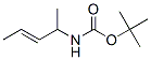 Carbamic acid, (1-methyl-2-butenyl)-, 1,1-dimethylethyl ester, (E)- (9CI) CAS#: 156769-81-2