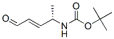 Carbamic acid, (1-methyl-4-oxo-2-butenyl)-, 1,1-dimethylethyl ester, [S-(E)]- CAS#: 147317-32-6