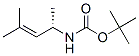 Carbamic acid, (1,3-dimethyl-2-butenyl)-, 1,1-dimethylethyl ester, (S)- (9CI) CAS#: 158300-09-5