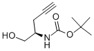 Carbamic acid, [(1R)-1-(hydroxymethyl)-2-propynyl]-, 1,1-dimethylethyl ester CAS#: 162107-49-5