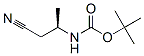 Carbamic acid, [(1R)-2-cyano-1-methylethyl]-, 1,1-dimethylethyl ester (9CI) CAS#: 170367-68-7