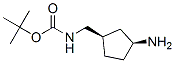 Carbamic acid, [[(1R,3S)-3-aminocyclopentyl]methyl]-, 1,1-dimethylethyl ester, CAS#: 347184-43-4