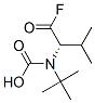 Carbamic acid, [(1S)-1-(fluorocarbonyl)-2-methylpropyl]-, 1,1-dimethylethyl CAS#: 133010-02-3