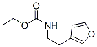 Carbamic  acid,  [2-(3-furanyl)ethyl]-,  ethyl  ester  (9CI) CAS#: 131169-29-4