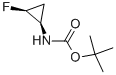 Carbamic acid, (2-fluorocyclopropyl)-, 1,1-dimethylethyl ester, (1R-cis)- (9CI) CAS#: 127199-16-0