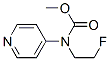 Carbamic acid, (2-fluoroethyl)-4-pyridinyl-, methyl ester (9CI) CAS#: 122975-00-2