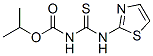 Carbamic  acid,  [(2-thiazolylamino)thioxomethyl]-,  1-methylethyl  ester  (9CI) CAS#: 39142-32-0