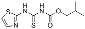 Carbamic  acid,  [(2-thiazolylamino)thioxomethyl]-,  2-methylpropyl  ester  (9CI) CAS#: 39142-37-5