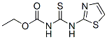 Carbamic  acid,  [(2-thiazolylamino)thioxomethyl]-,  ethyl  ester  (9CI) CAS#: 39142-41-1