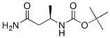 Carbamic acid, (3-amino-1-methyl-3-oxopropyl)-, 1,1-dimethylethyl ester, (R)- CAS#: 159877-48-2