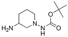 Carbamic acid, (3-amino-1-piperidinyl)-, 1,1-dimethylethyl ester (9CI) CAS#: 301673-15-4
