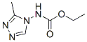Carbamic acid, (3-methyl-4H-1,2,4-triazol-4-yl)-, ethyl ester (9CI) CAS#: 125835-20-3