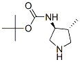 Carbamic acid, [(3S,4R)-4-methyl-3-pyrrolidinyl]-, 1,1-dimethylethyl ester (9CI) CAS#: 319906-53-1