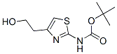 Carbamic  acid,  [4-(2-hydroxyethyl)-2-thiazolyl]-,  1,1-dimethylethyl  ester  (9CI) CAS#: 147284-02-4