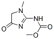 Carbamic acid, (4,5-dihydro-1-methyl-4-oxo-1H-imidazol-2-yl)-, methyl ester (9CI) CAS#: 115012-02-7