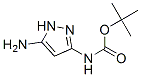 Carbamic acid, (5-amino-1H-pyrazol-3-yl)-, 1,1-dimethylethyl ester (9CI) CAS#: 123363-50-8