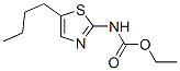 Carbamic  acid,  (5-butyl-2-thiazolyl)-,  ethyl  ester  (9CI) CAS#: 39122-78-6