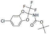 Carbamic acid, [5-chloro-2-(trifluoromethyl)-1,3-benzodioxol-2-yl]-, 1,1-dimethylethyl ester (9CI) CAS#: 324058-29-9