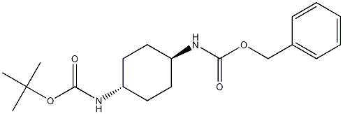 Carbamic acid, [trans-4-[[(1,1-dimethylethoxy)carbonyl]amino]cyclohexyl]-, phenylmethyl ester CAS#: 296270-92-3