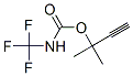 Carbamic acid, (trifluoromethyl)-, 1,1-dimethyl-2-propynyl ester (9CI) CAS#: 130138-79-3