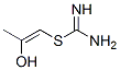 Carbamimidothioic acid, 2-hydroxy-1-propenyl ester (9CI) CAS#: 147608-23-9