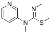 Carbamimidothioic acid, N,N-dimethyl-N-3-pyridinyl-, methyl ester (9CI) CAS#: 120740-67-2