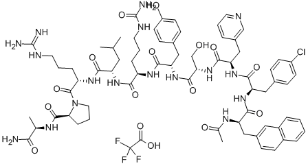Cetrorelix trifluoroacetate CAS#: 130289-71-3