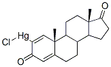 Chloro(3,17-dioxoandrosta-1,4-dien-2-yl)mercury(II) CAS#: 36794-35-1